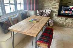 holiday accommodation Derbyshire dining