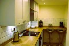 self catering holiday homes Peak District kitchen