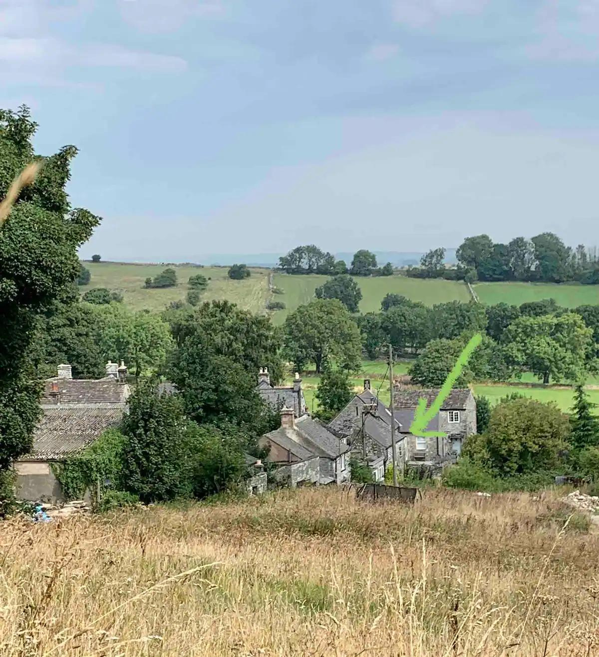 holiday cottages peak district taddington view